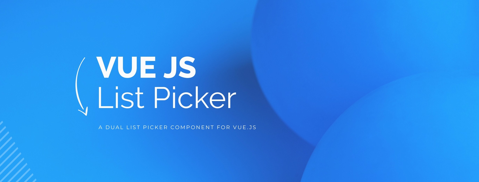 A List Picker Component  made with Vue Js